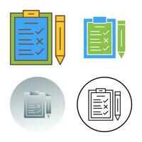 Clipboard Vector Icon