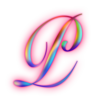 Rosa Licht Alphabet png