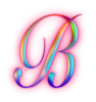 Rosa Licht Alphabet png