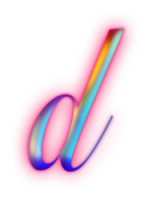 Pink light Alphabet png