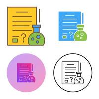 Hypothsis Vector Icon