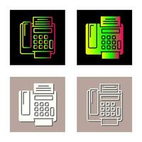 fax Machine Vector Icon