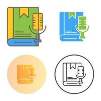 Audiobook Vector Icon