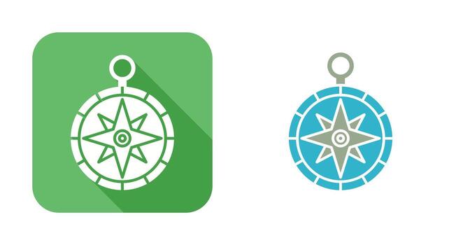 icono de vector de brújula