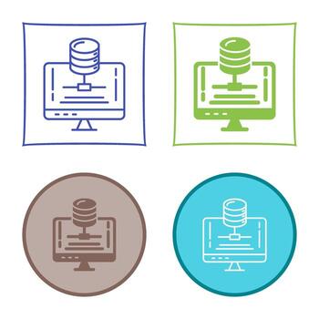Server Vector Icon