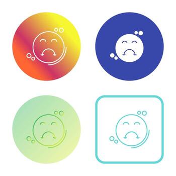 Upset Vector Icon
