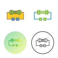 Resistor Vector Icon