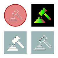 Gavel Vector Icon