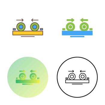 icono de vector de colisión