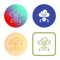 Cloud Computing Vector Icon