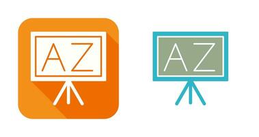 From A To Z Vector Icon