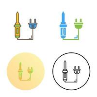 Soldering Iron Vector Icon