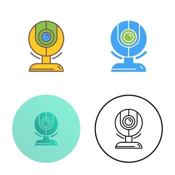 Web Cam Vector Icon