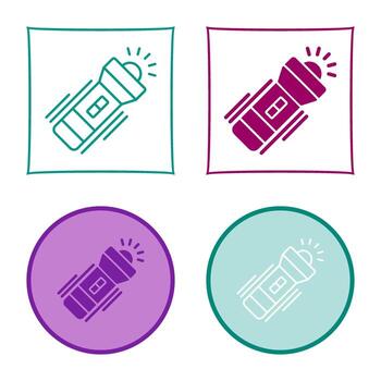 Flashlight Vector Icon