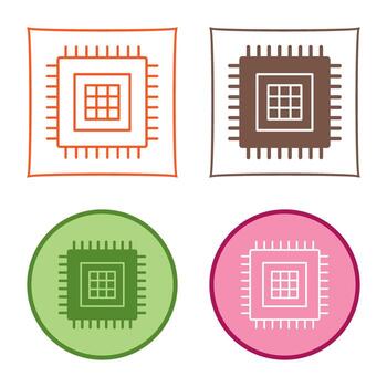 Processor Vector Icon