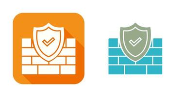 FireWall Vector Icon