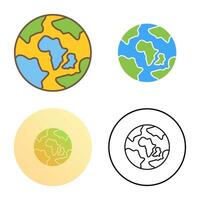 Earth Vector Icon