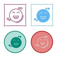 Happiness Vector Icon