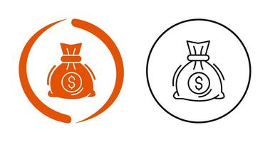 Money Bag Vector Icon