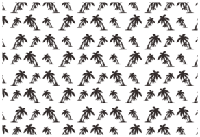 palm boom silhouet patroon achtergrond png