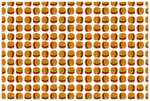 Hamburger modello sfondo png