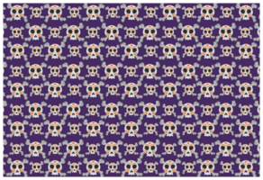 Halloween - Skull - Skeleton Pattern Background png