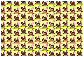 Easter Bunny Pattern Background png