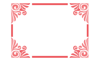 Wings Ornament Border With Transparent Background png