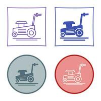 Lawn Mower Vector Icon