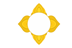 blomma prydnad gräns med en design och en transparent bakgrund png