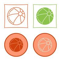 Beach Ball Vector Icon