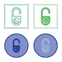 Do Not Disturb Vector Icon