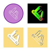 Swiss Army Knife Vector Icon