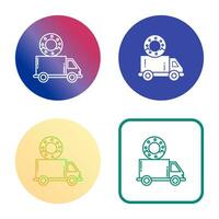 Delivery Truck Vector Icon