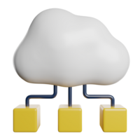 rete di cloud computing png