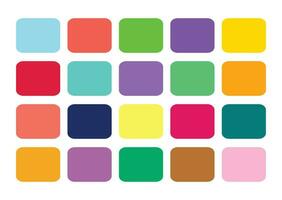 Amazing gradient color palette set vector illustration for your creative design project on white background