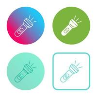 Flash Light Vector Icon