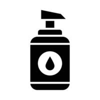 Lotion Vector Glyph Icon For Personal And Commercial Use.