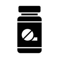 Aspirin Vector Glyph Icon For Personal And Commercial Use.