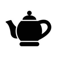 Teapot Vector Glyph Icon For Personal And Commercial Use.