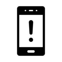 Alert Vector Glyph Icon For Personal And Commercial Use.