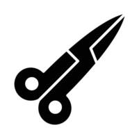 Scissor Vector Glyph Icon For Personal And Commercial Use.