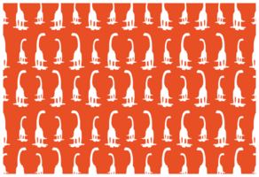 Animal - Dinosaur Silhouette Pattern Background png