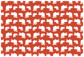 Animal - Dinosaur Silhouette Pattern Background png