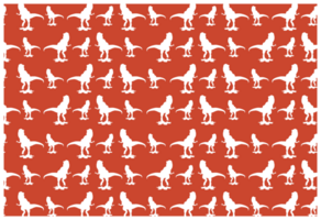 Animal - Dinosur Silhouette Pattern Background png