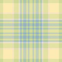 Plaid check pattern. Seamless fabric texture. Tartan textile print. vector