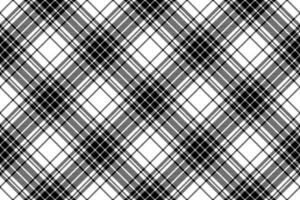 Tartan plaid background, diagonal check seamless pattern. Vector fabric texture for textile print, wrapping paper, gift card, wallpaper.