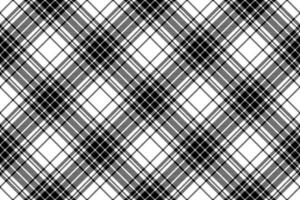 Tartan plaid background, diagonal check seamless pattern. Vector fabric texture for textile print, wrapping paper, gift card, wallpaper.