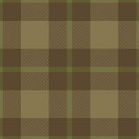 Plaid seamless pattern. Check fabric texture. Vector textile print.