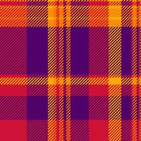 Fabric vector textile of tartan seamless plaid with a check pattern texture background.